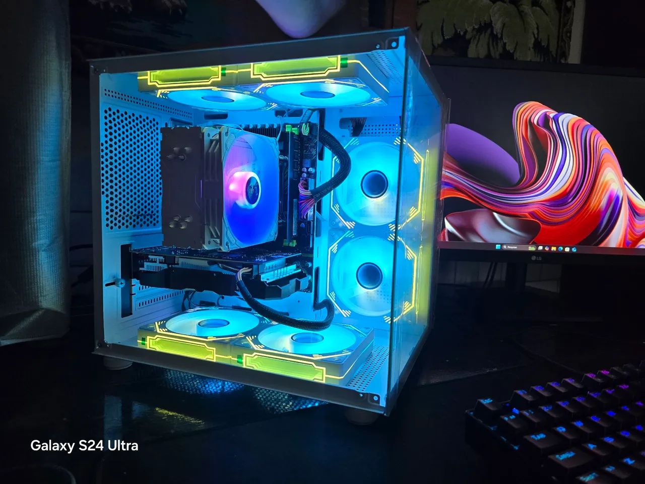 Pc Gamer Bronzeado com RGB