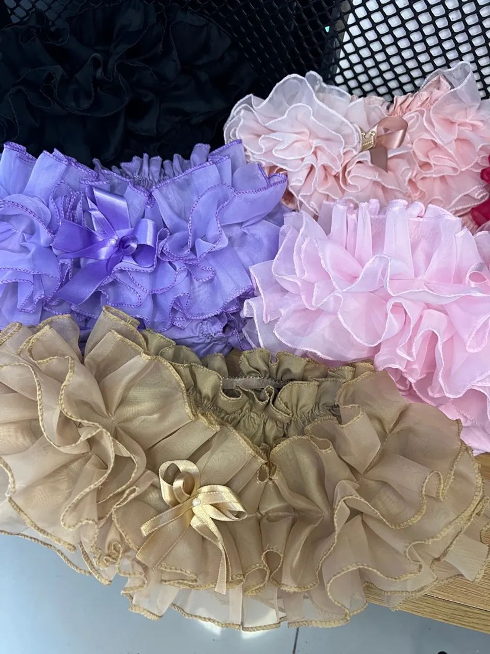 Calcinha bunda rica coloridas para bebês e crianças - Foto 3