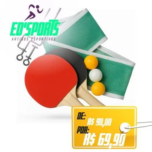 Ping-pong-kit completo NOVO!!!