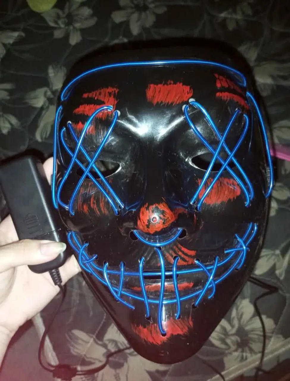 Máscara LED Halloween Purge