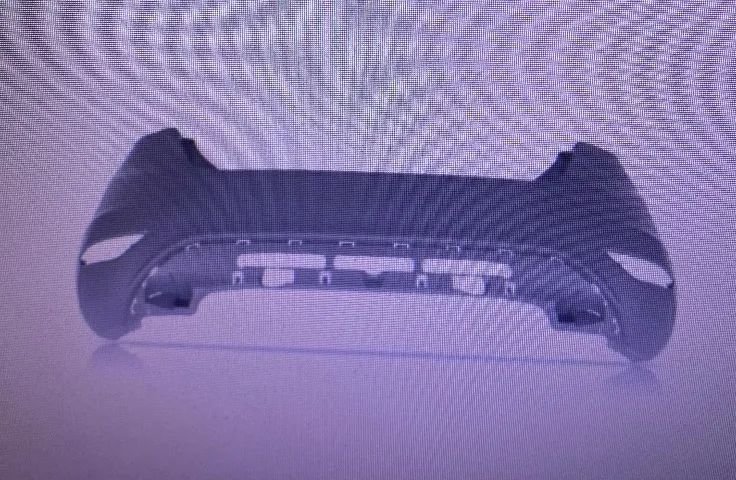 Para choque traseiro New Fresta hatch 2012 a 2019