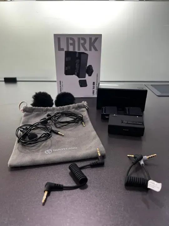 Microfone de Lapela Hollyland Lark 150 Duplo Sem Fio (Profissional) - Foto 4
