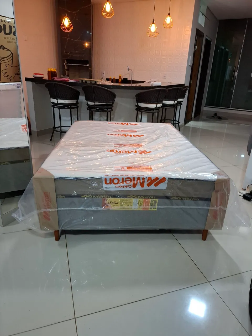 Cama Box Meron Safira - Conforto e Qualidade