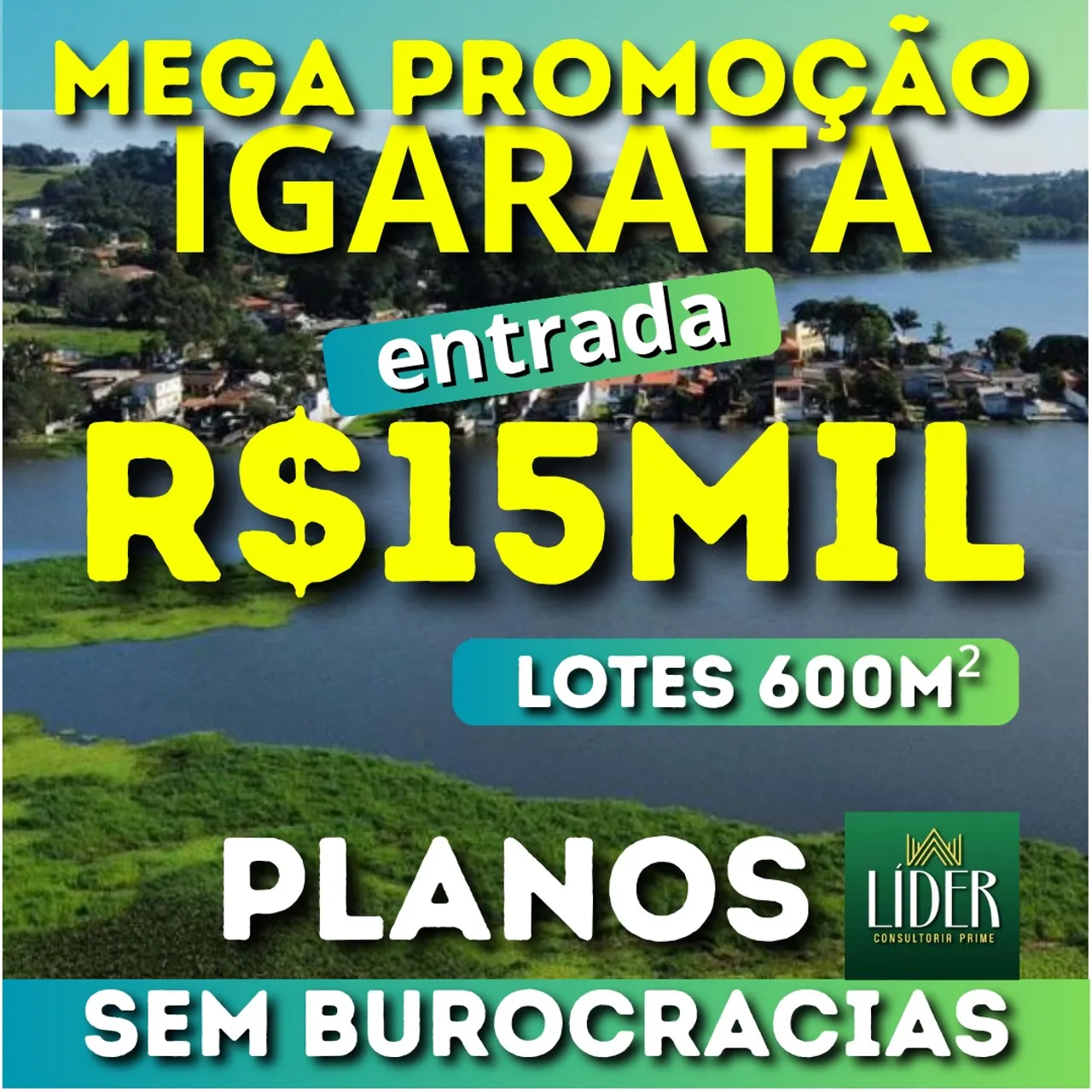 Lote para venda com 600 metros quadrados em Igarata - SP