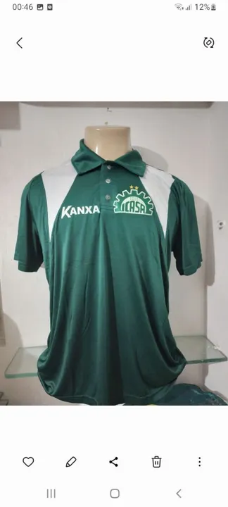 Camisa oficial Icasa-CE polo viagem nova.