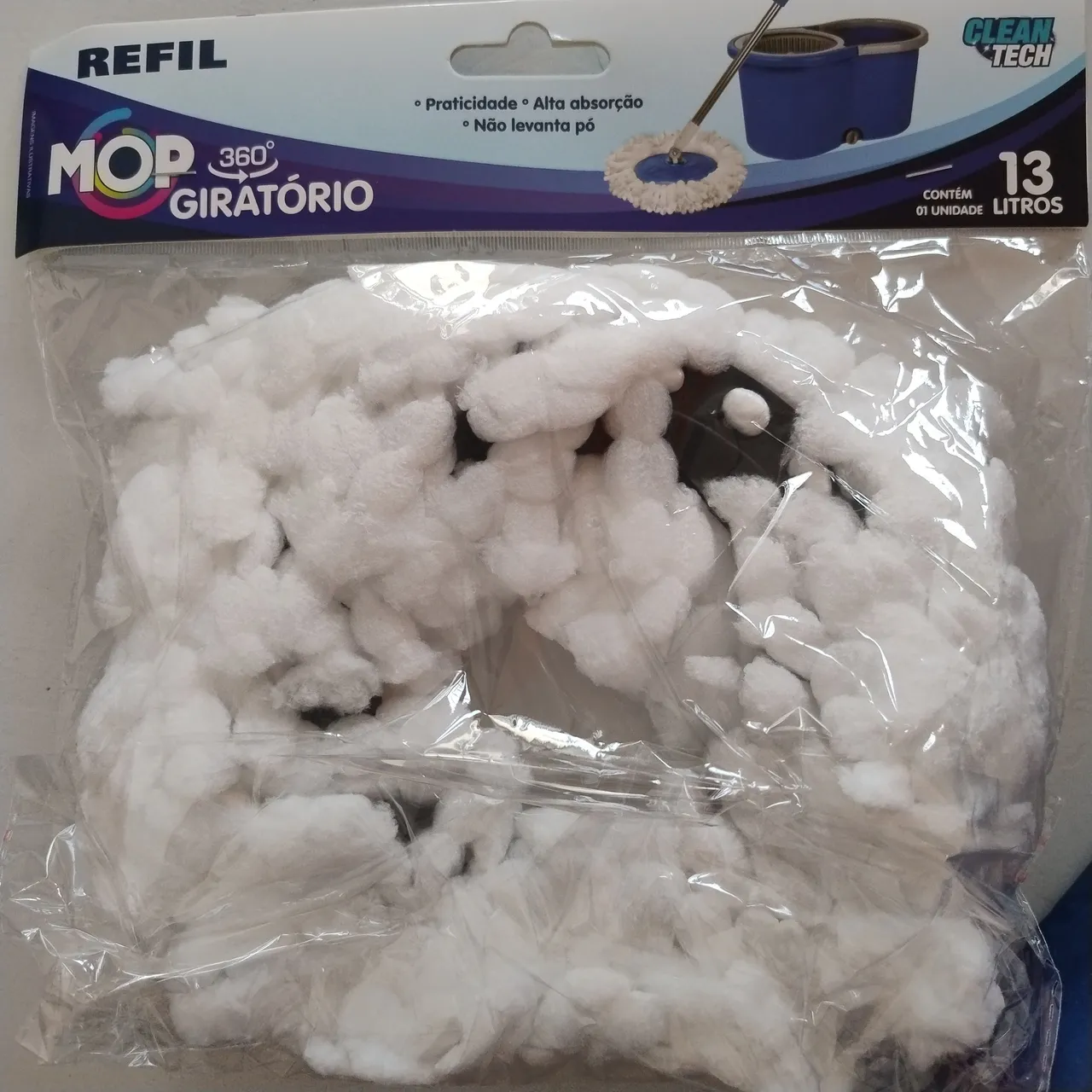Refis para Mop Giratório 360° - 13 Litros