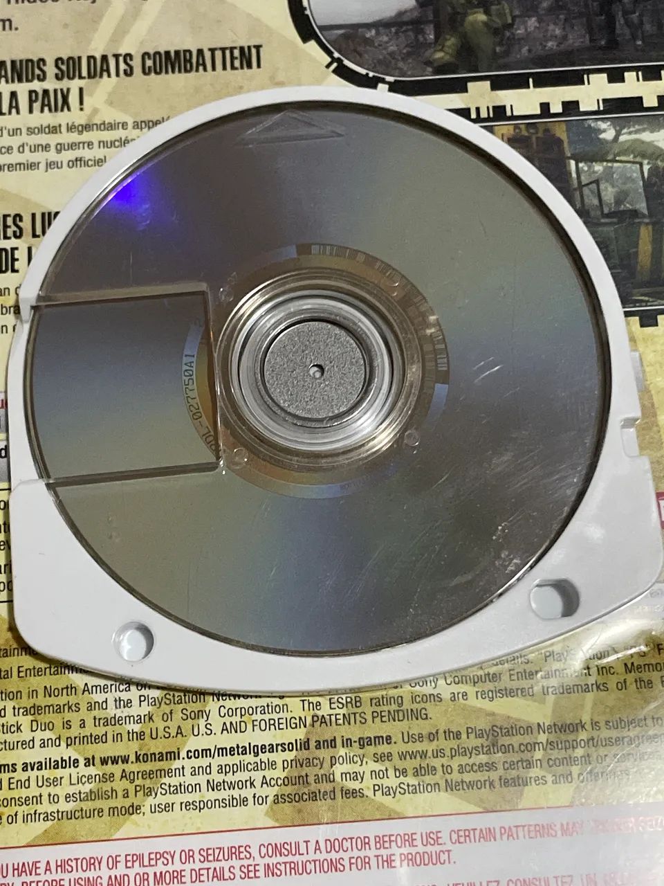 Metal Gear Solid - Peace Walker - Sony PSP - Jogos de Vídeo Game