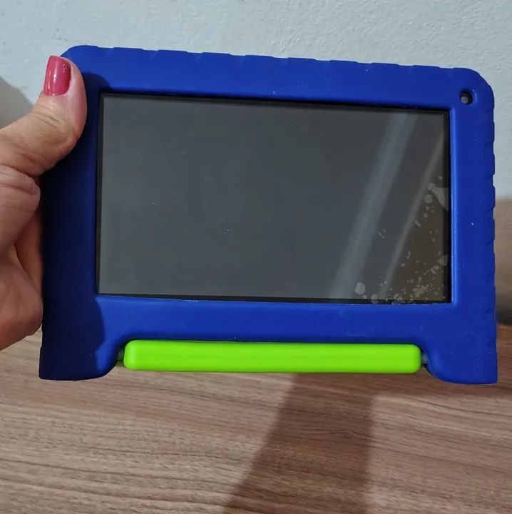 Tablet infantil com capa protetora - Foto 2
