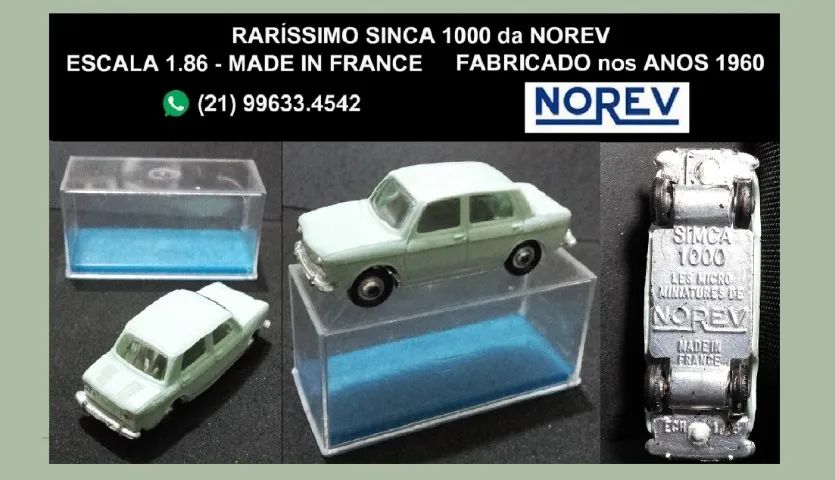 Sinca 1000 da Norev francesa. - Foto 3