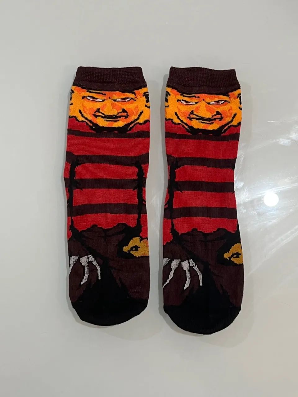 Meias personalizada Freddy Krueger 
