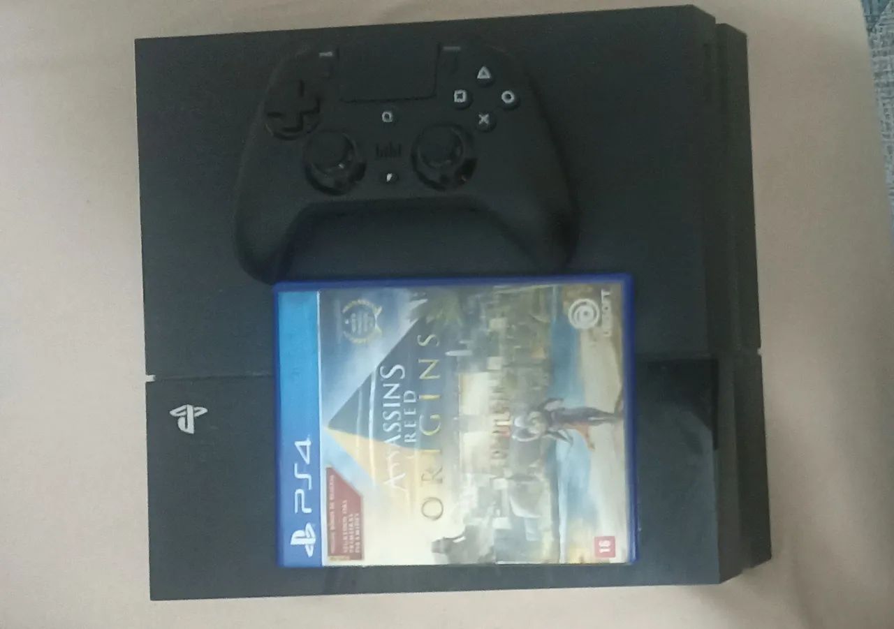 SÓ VENDA!! Playstation 4 fat com Controle pro e Jogo