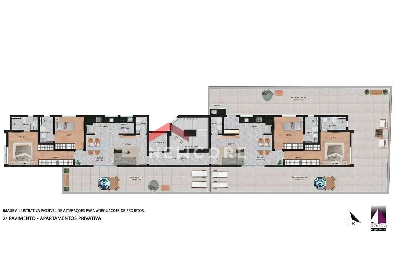 Apartamento em Rua Lavras - São Pedro - Belo Horizonte/MG - Foto 2