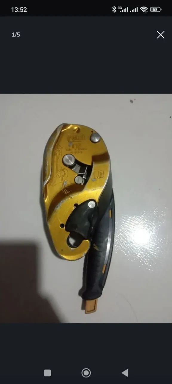 Descensor petzl usado 400 - Foto 4