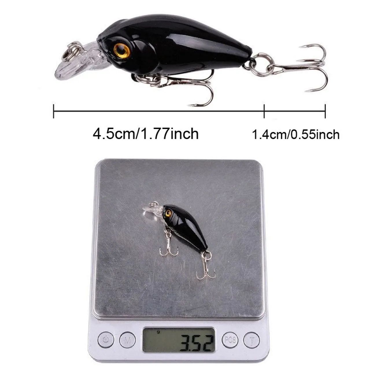 Kit 8 isca de pesca flutuante artificial  - Foto 3