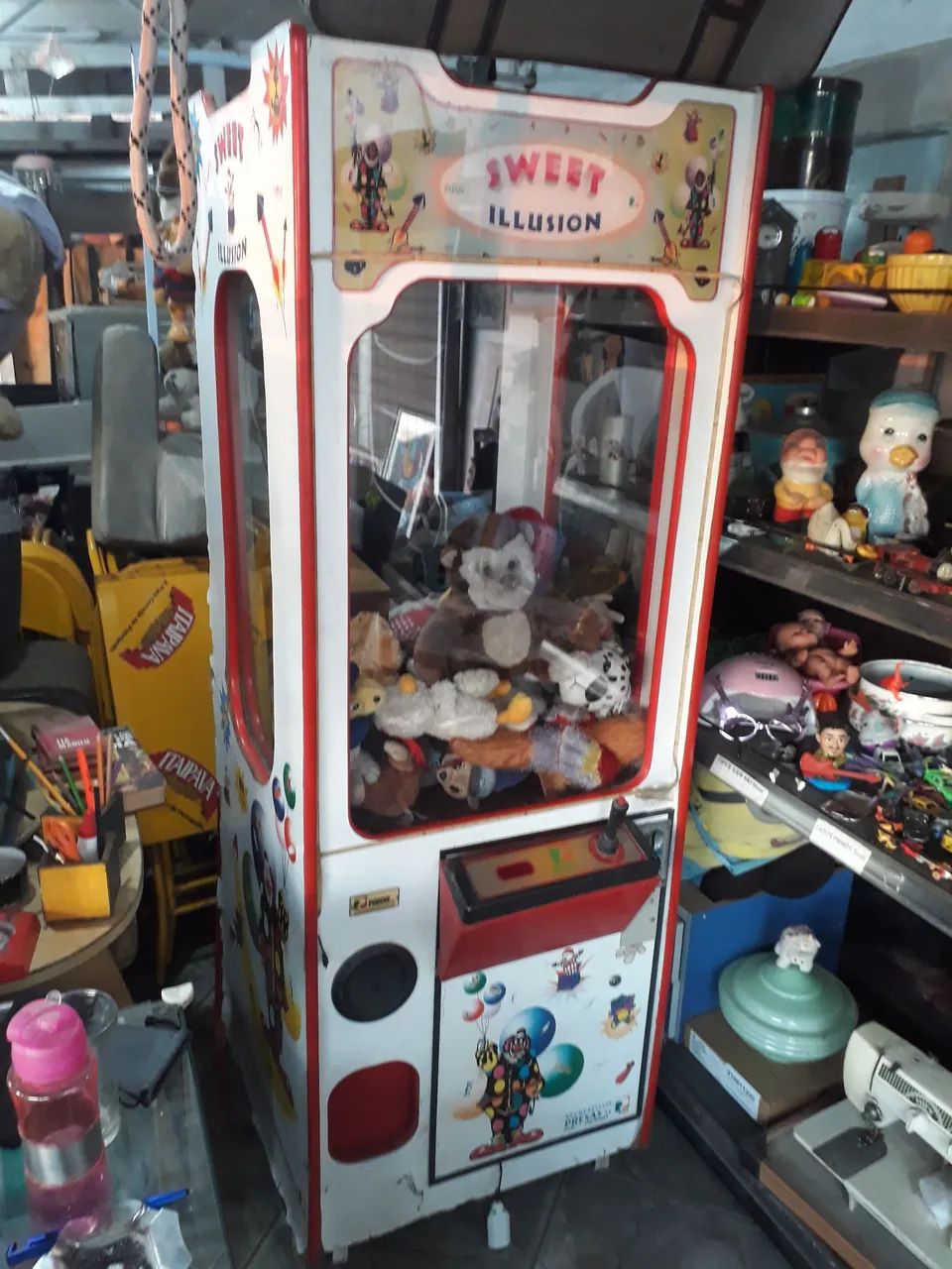 Máquina de Pegar Pelúcias Antiga 64319030220930121