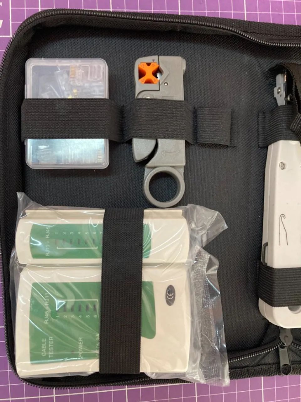 KIT DE ALICATE DE CRIMPAR CABO DE REDE LAN - Foto 2