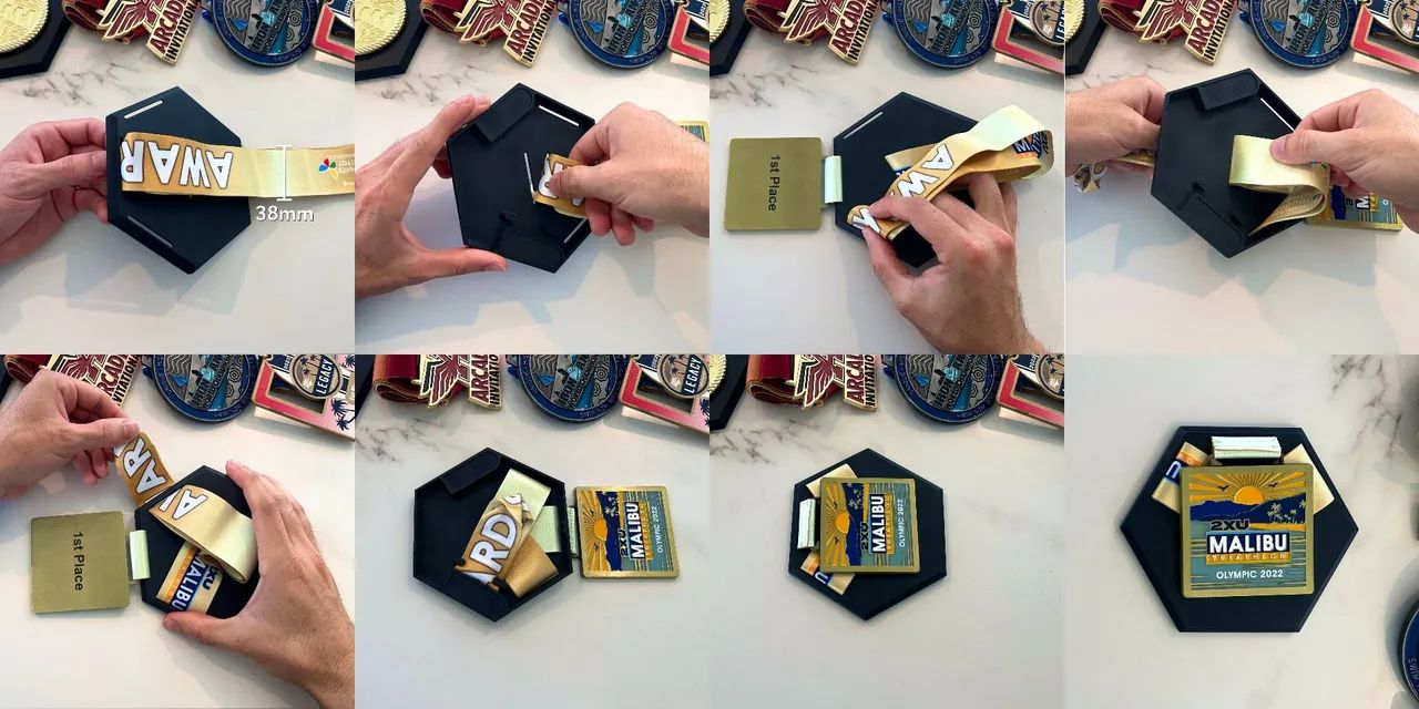 Suporte Hexagonal para Medalhas - Foto 5