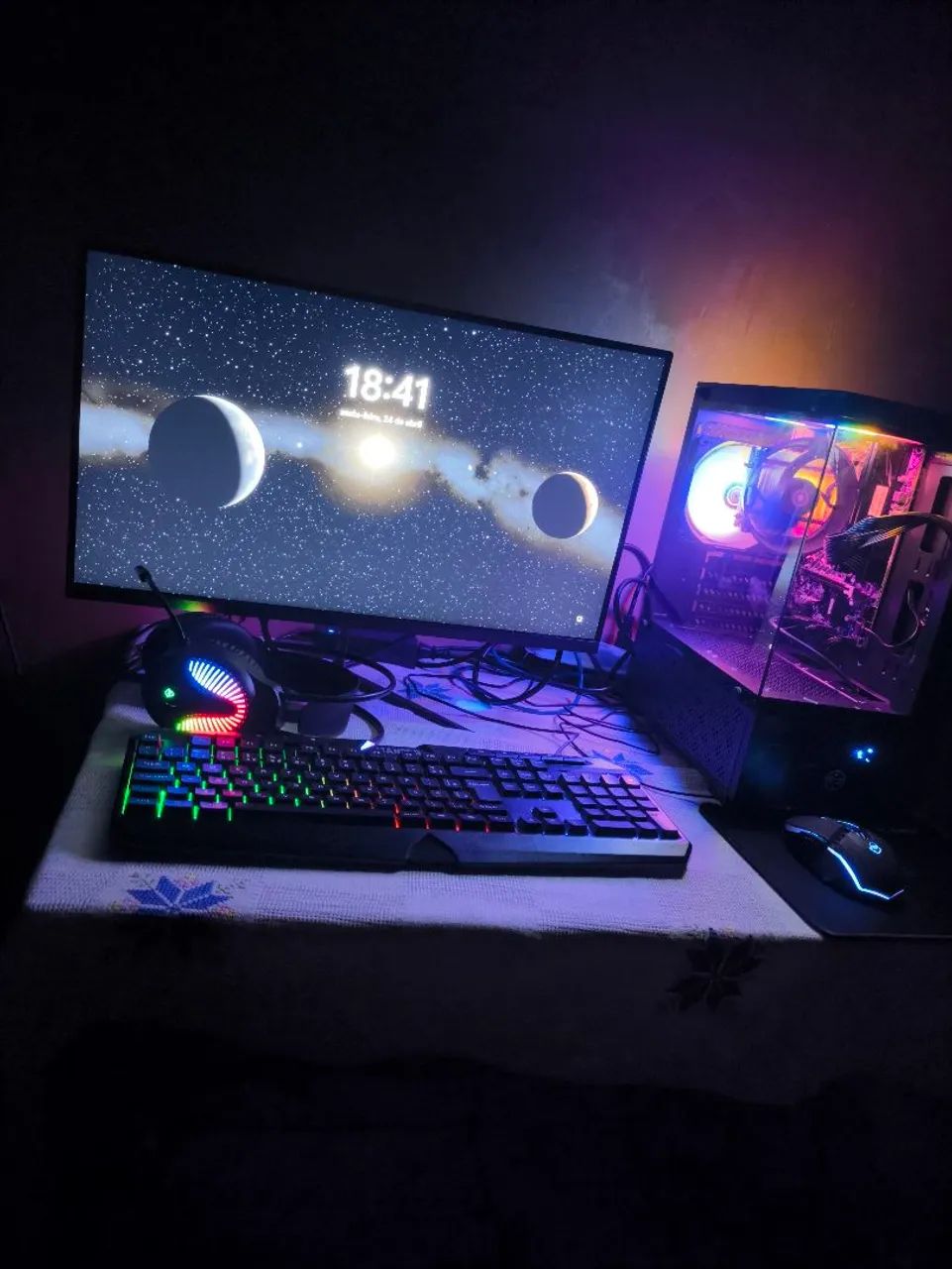Pc gamer completo Ryzen 5600gt com Vega 7 - Foto 2