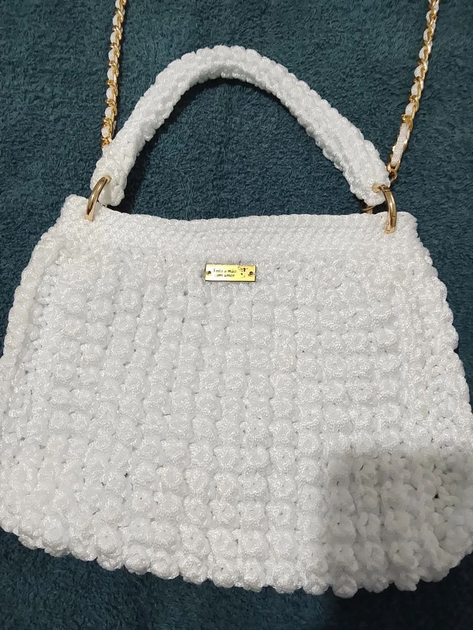 Bolsa feminina em.crochê NOVA  - Foto 2