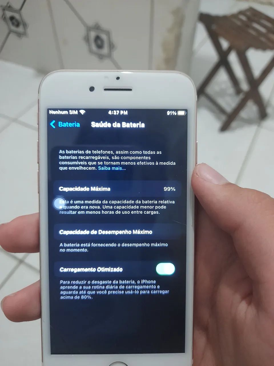 IPHONE 7 pra vender logo - Foto 3