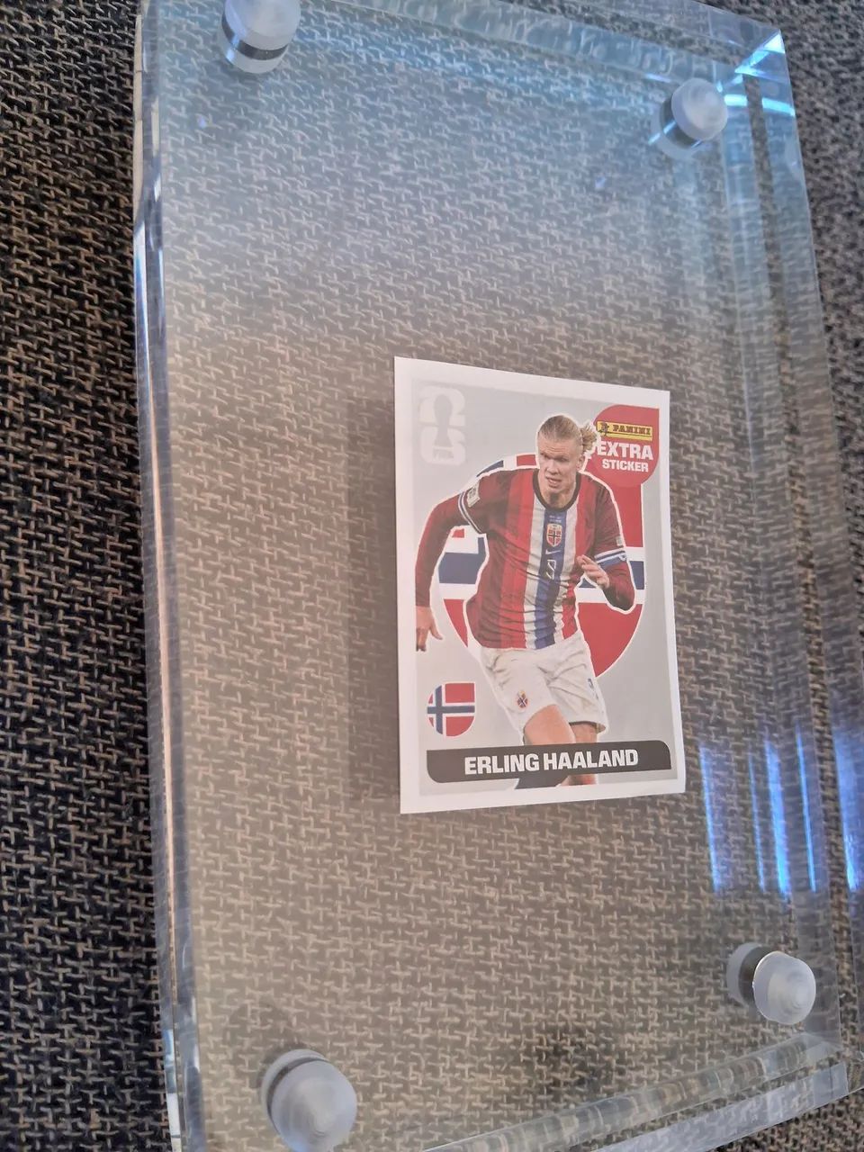Figurinha Copa 2026 Legend Halland prata - Foto 3