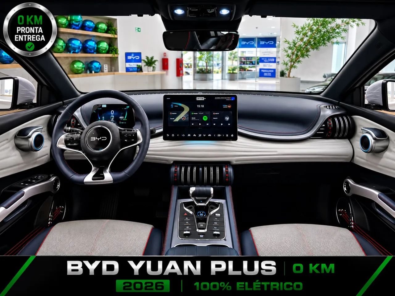 BYD Yuan Plus Elétrico 2026 - Foto 4