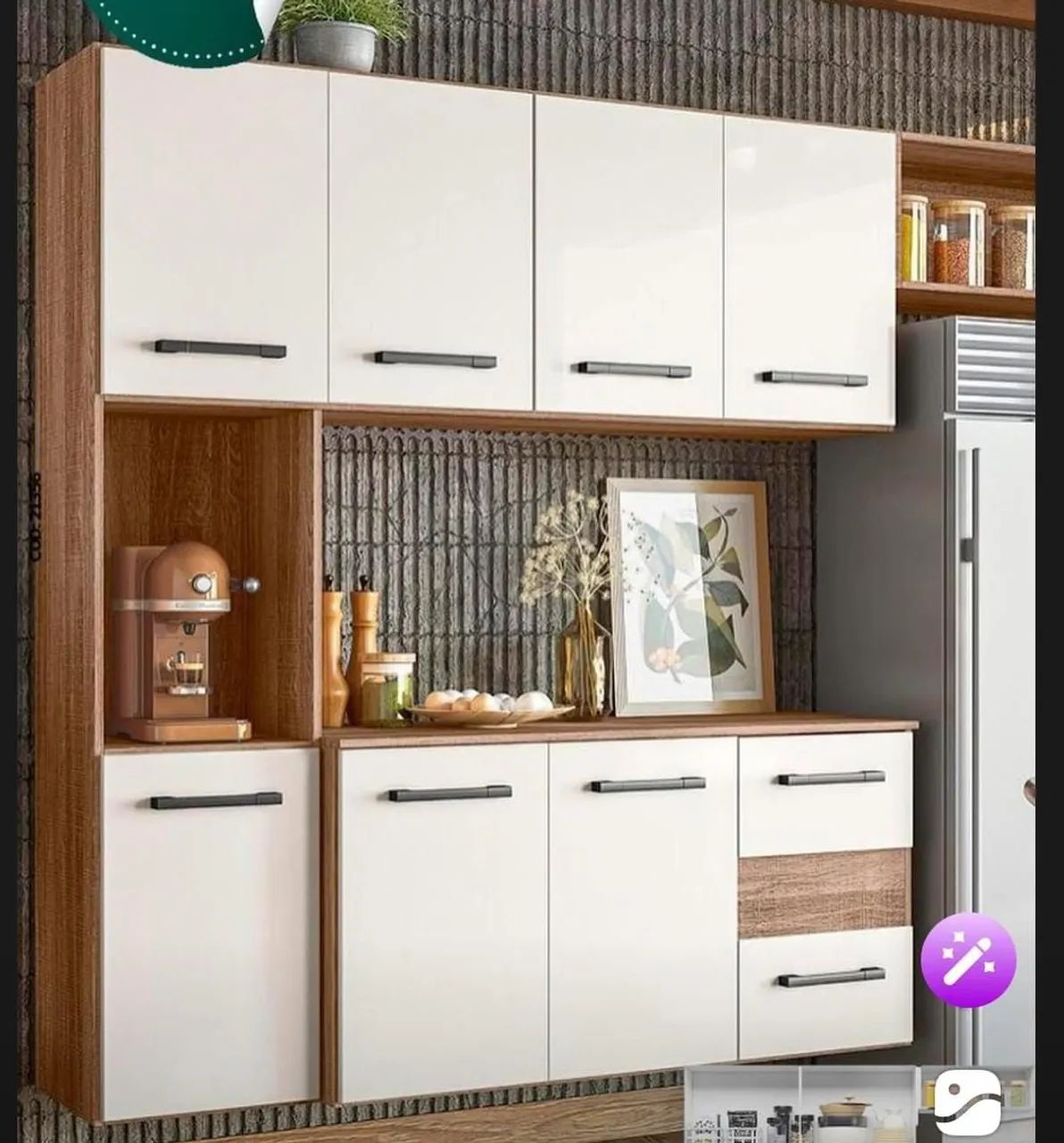 Armário de cozinha suspenso  - Foto 2