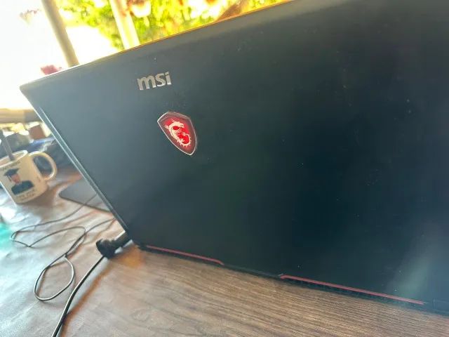notebook gamer msi  model ms 16k2, intel 7ª geração