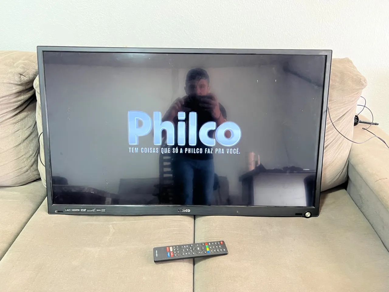 TV Philco 32 Pegadas Led Smart Com Entrada HDMI - Entrega Grátis  - Foto 2