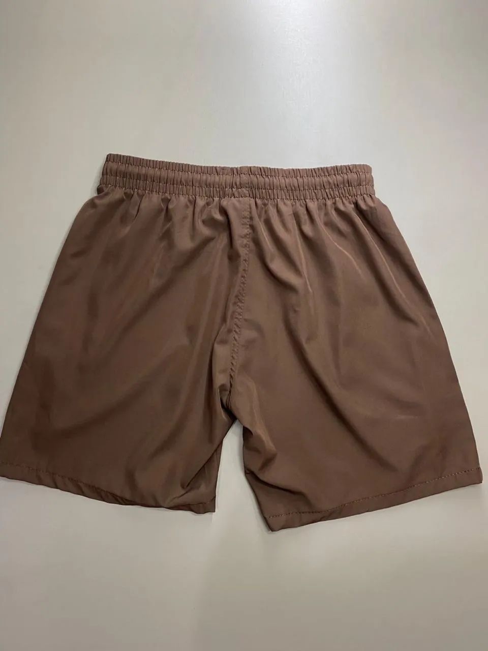 Bermuda Tactel Marrom Limitada - Foto 4