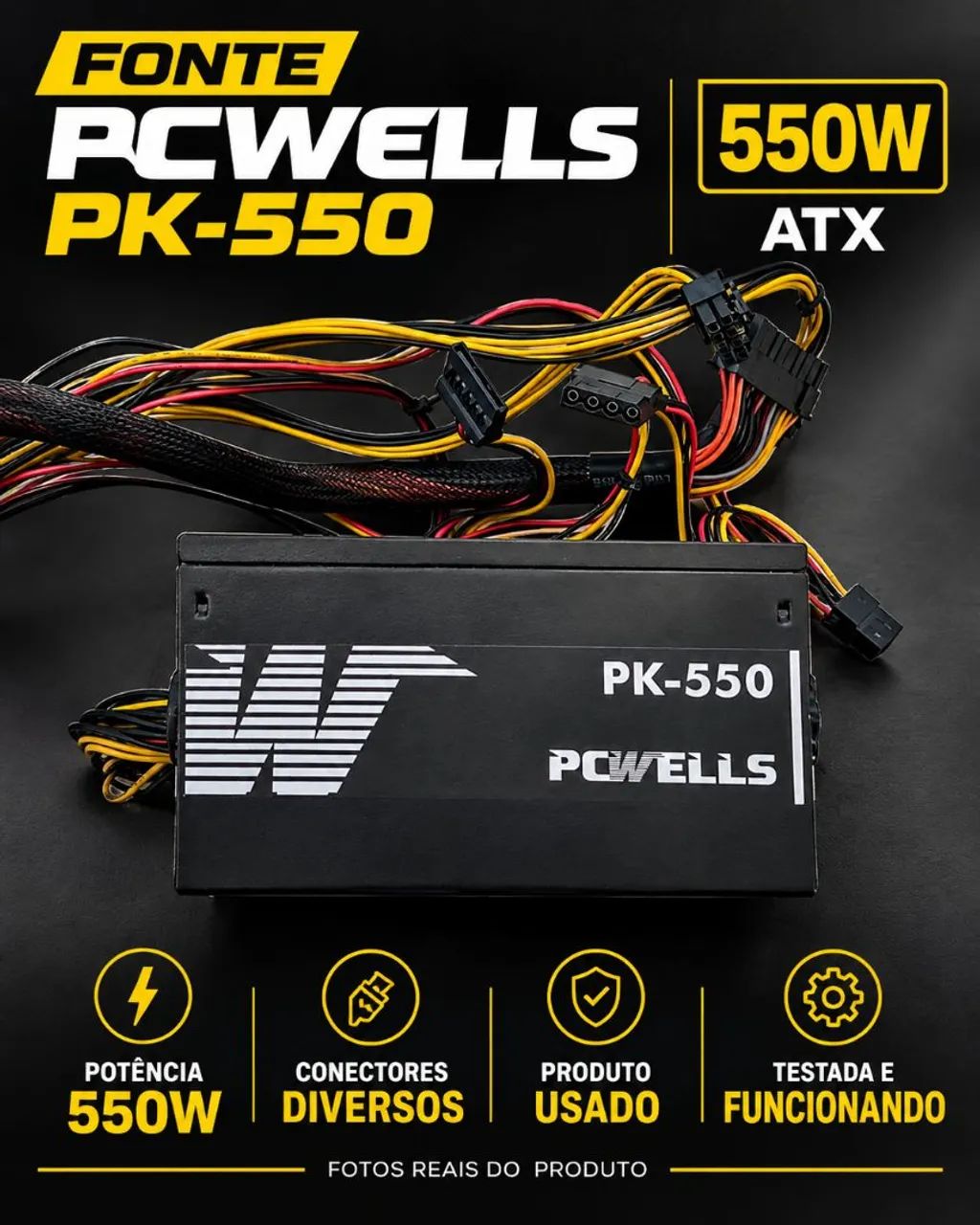 Fonte 550w 