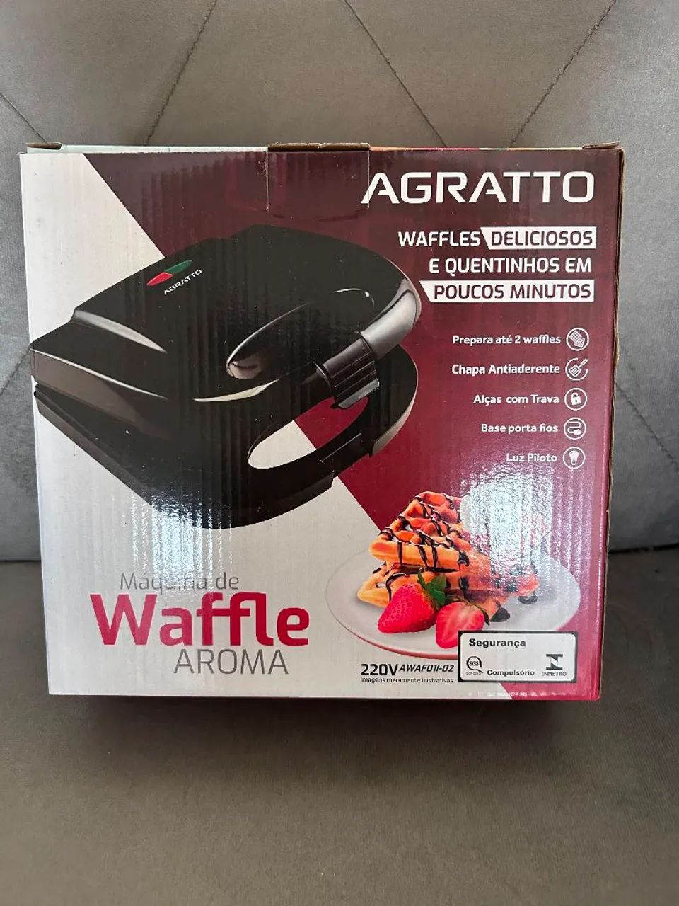 Máquina de Waffle AGRATO