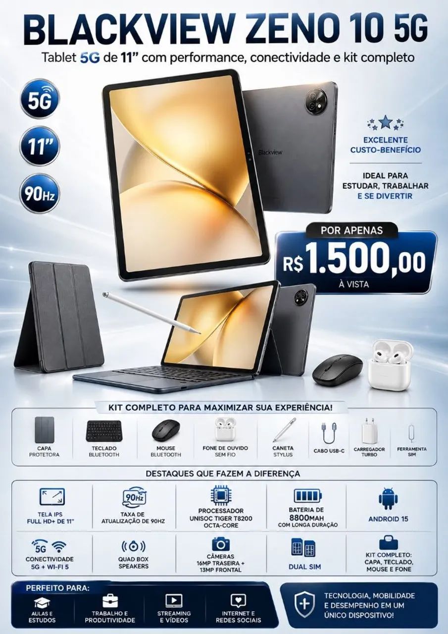 Tablet Black View Zeno 10-5G - Foto 5