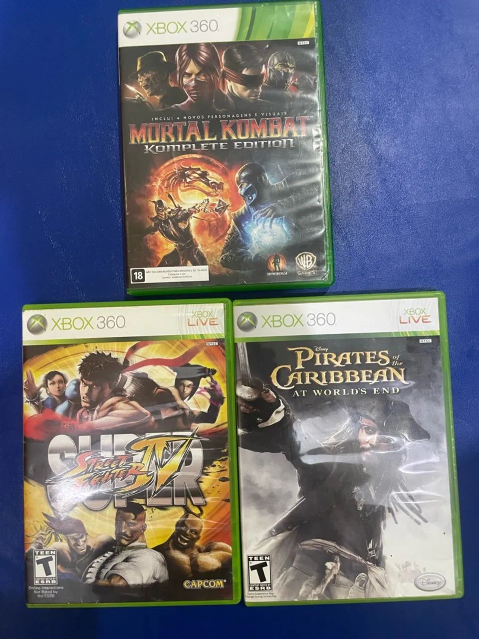 Lote de jogos Xbox 360 