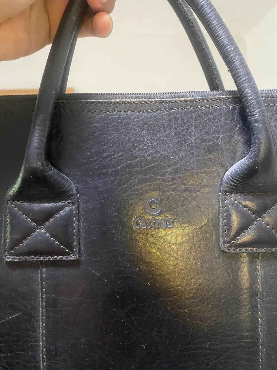 Bolsa feminina Castro couro legítimo  - Foto 3