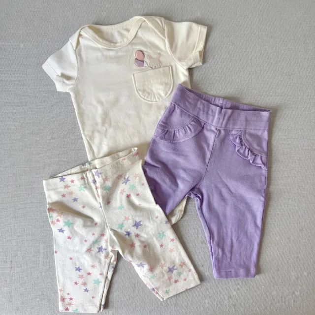Conjunto Body e 2x Calças Brandili RN