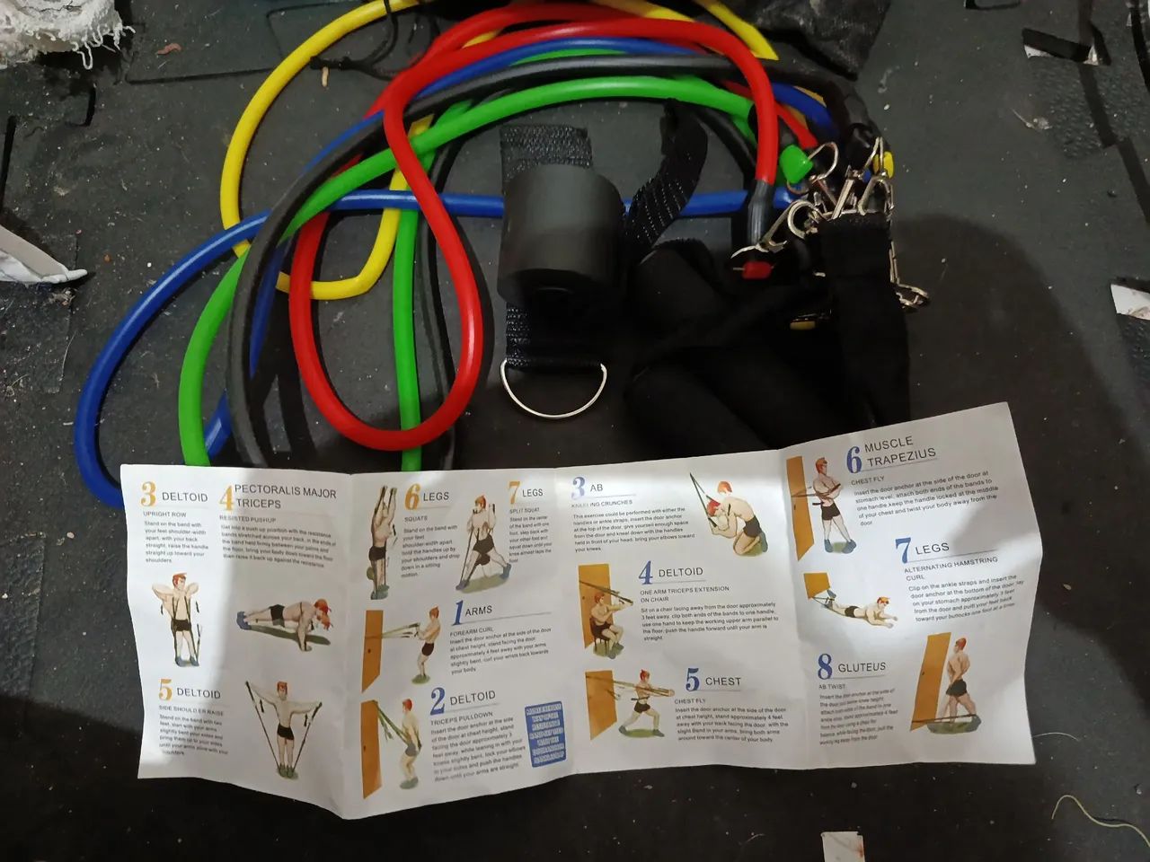 Kit completo para treino em casa 