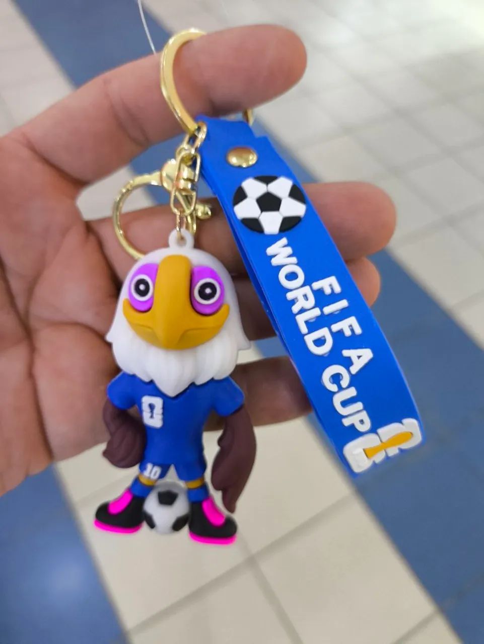Chaveiro mascote da copa do mundo  - Foto 4
