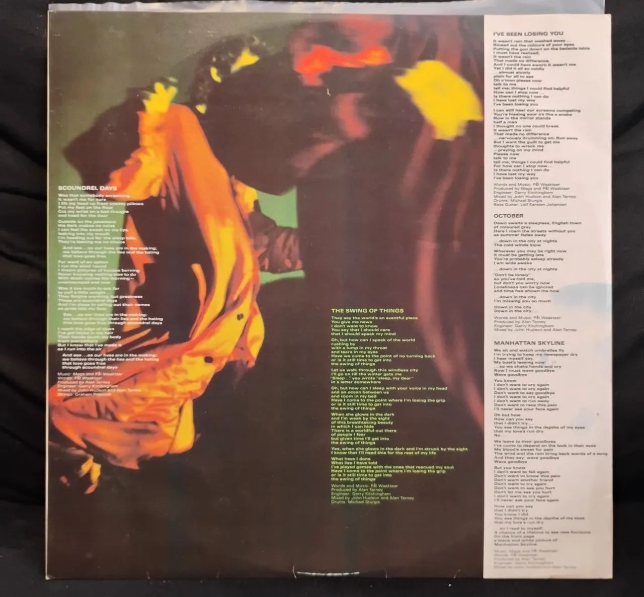 Vinil A-HA - Scoundrel Days (LP, disco) - Foto 3
