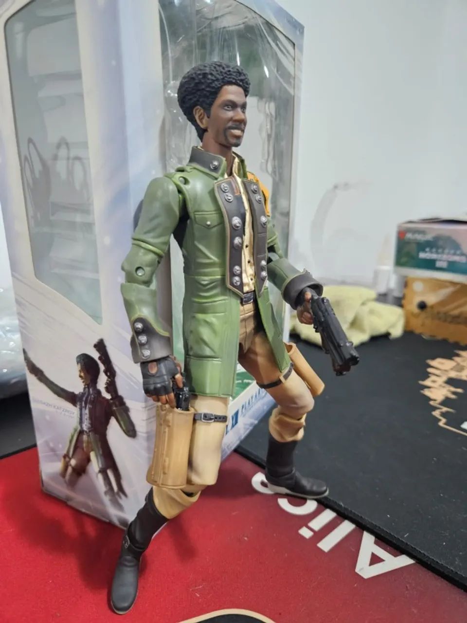 Action Figure Final Fantasy XIII Sazh Play Arts Kai - Hobbies e