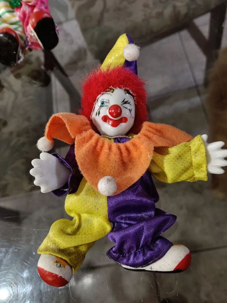 Coleção palhaços em porcelana  - Foto 4