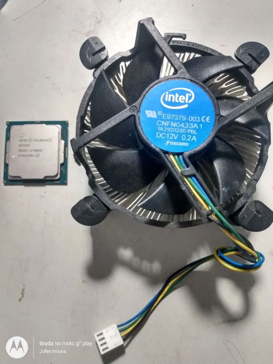 PROCESSADOR CELERON G3930T + COLLER + VIDEO INTEGRADO 