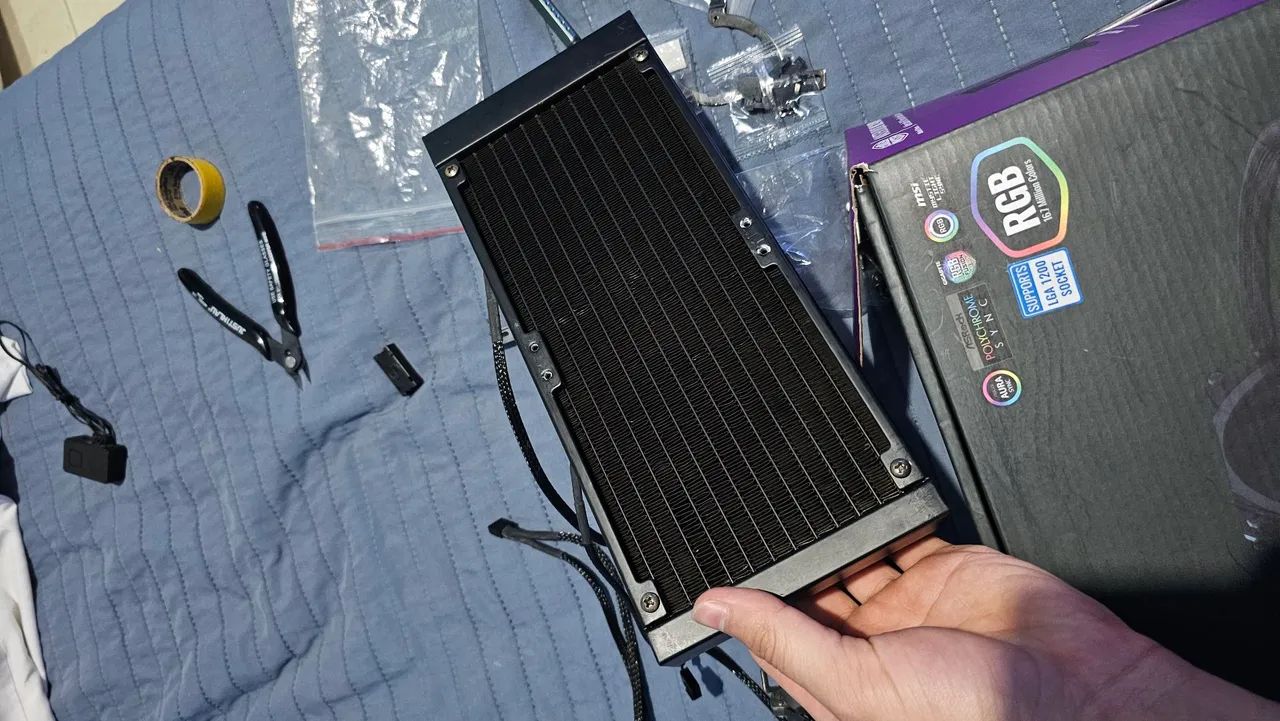 Watercooler Cooler Master 240mm - Foto 4