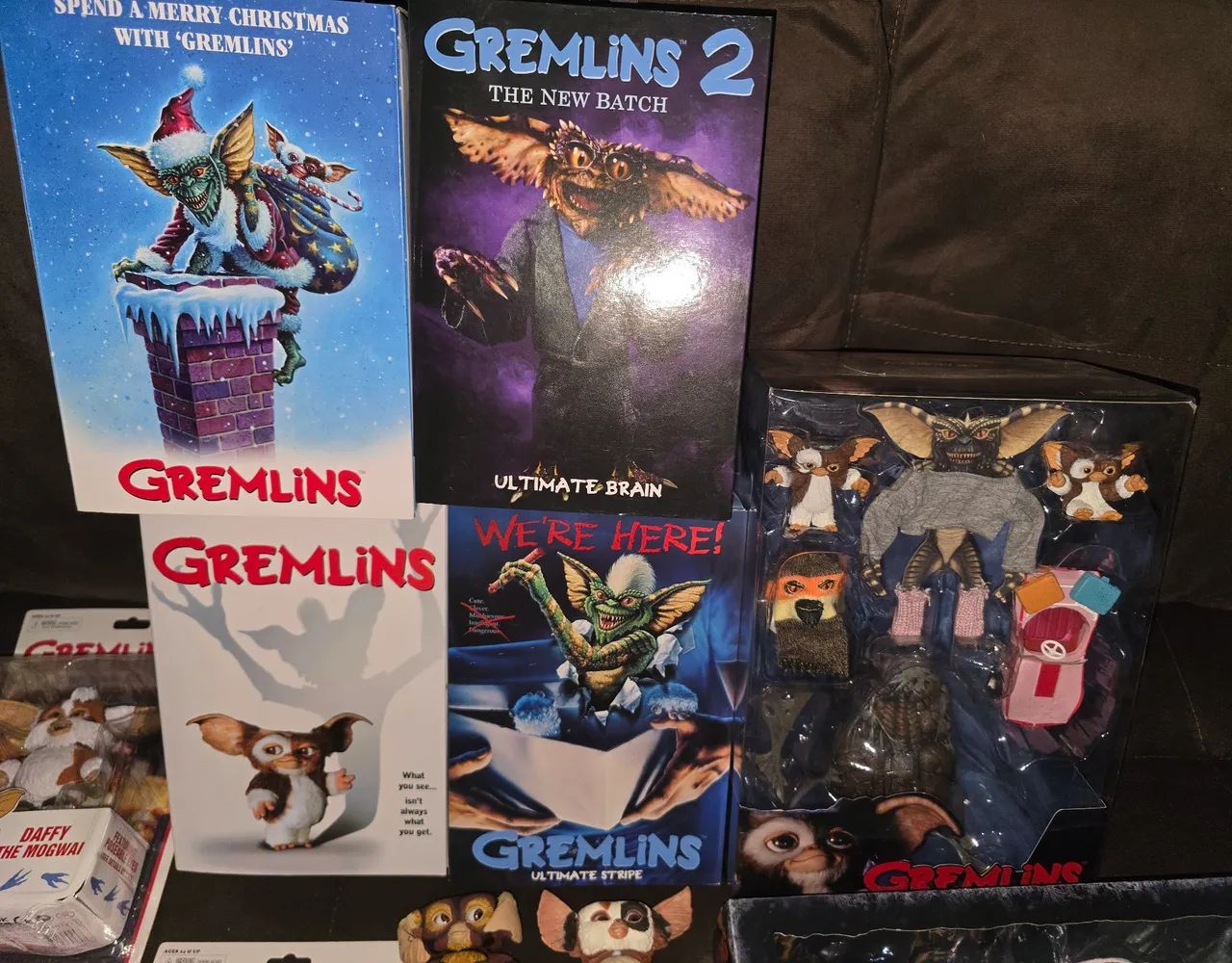 Mega Coleção Gremlins NECA - Gizmo, Stripe, Brain e Mogwais - Foto 3