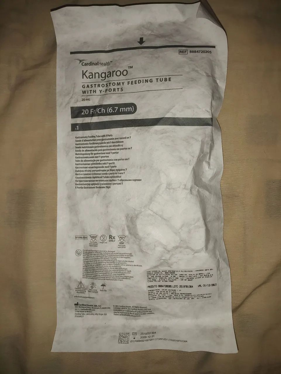 Sonda GTT Kangaroo 20 Fr