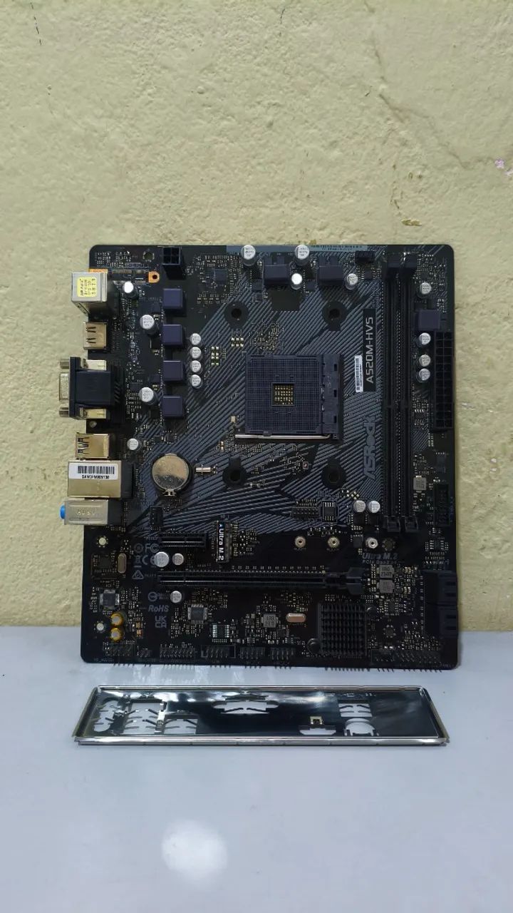 Placa Mãe ASRock A520M-HVS - Foto 4