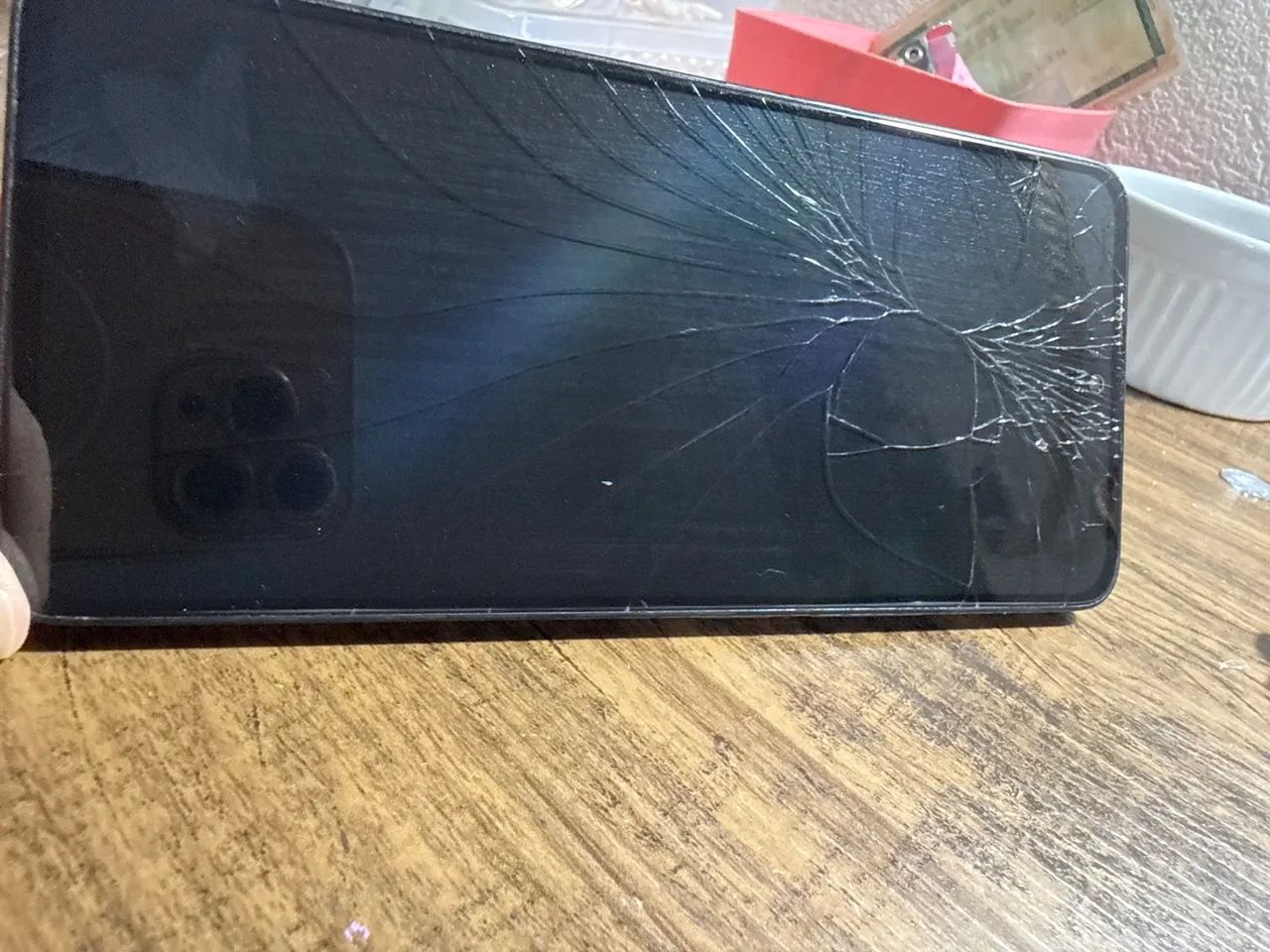 Redmi Note 13 256GB com Tela Quebrada - Foto 2