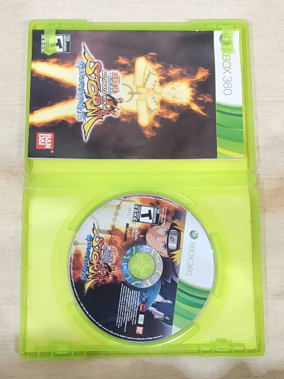 Kit Naruto Storm 3 Fullburst,Generations e Revolution de xbox 360 - Foto 3