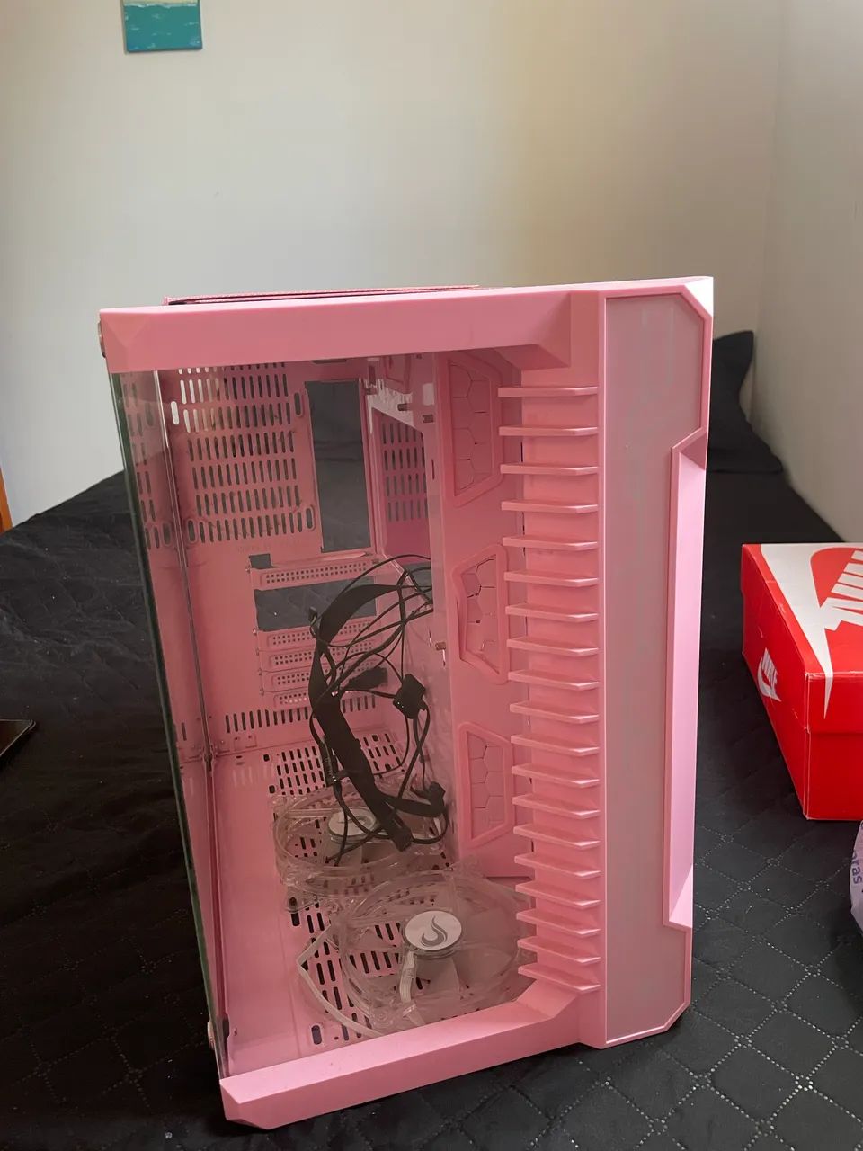 Gabinete Gamer Rise Mode Galaxy Glass  - Foto 4