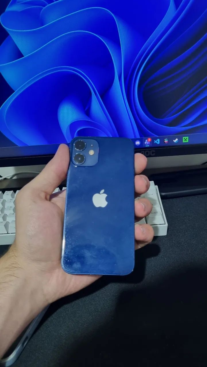 iPhone 12 mini, 128gb de armazenamento 